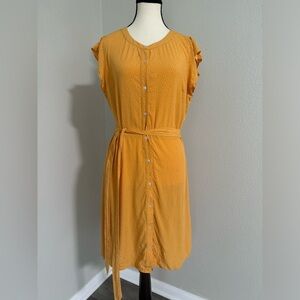 Yellow Polka Dot Dress